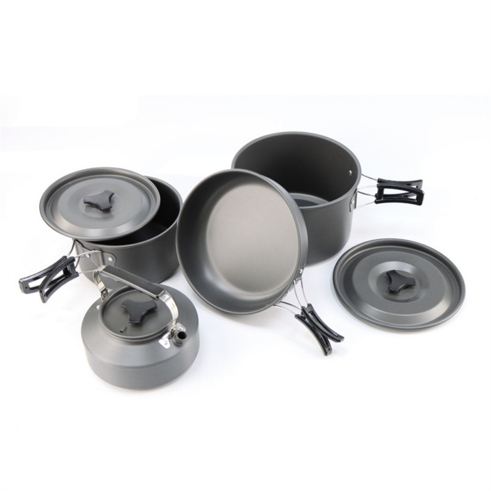 Camping Cooking Easy - Lightweight Aluminum Alloy Outdoor Camping Cooking