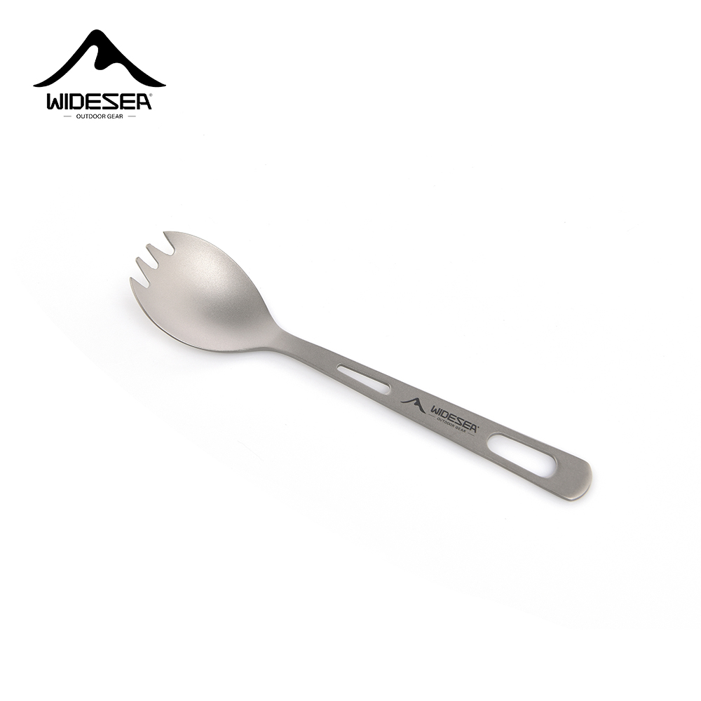 Camping Cooking All In One - Widesea Camping Cooking Set Spork Titanium