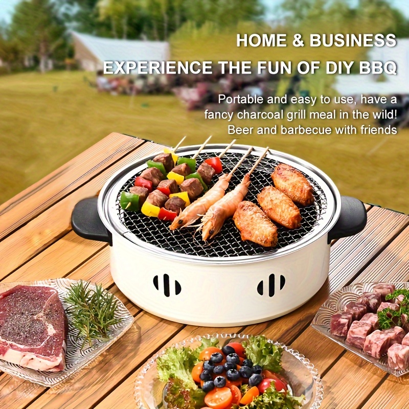 Camping Cooking Cupboard - 1pcs Portable Barbecue Stove Versatile Tabletop