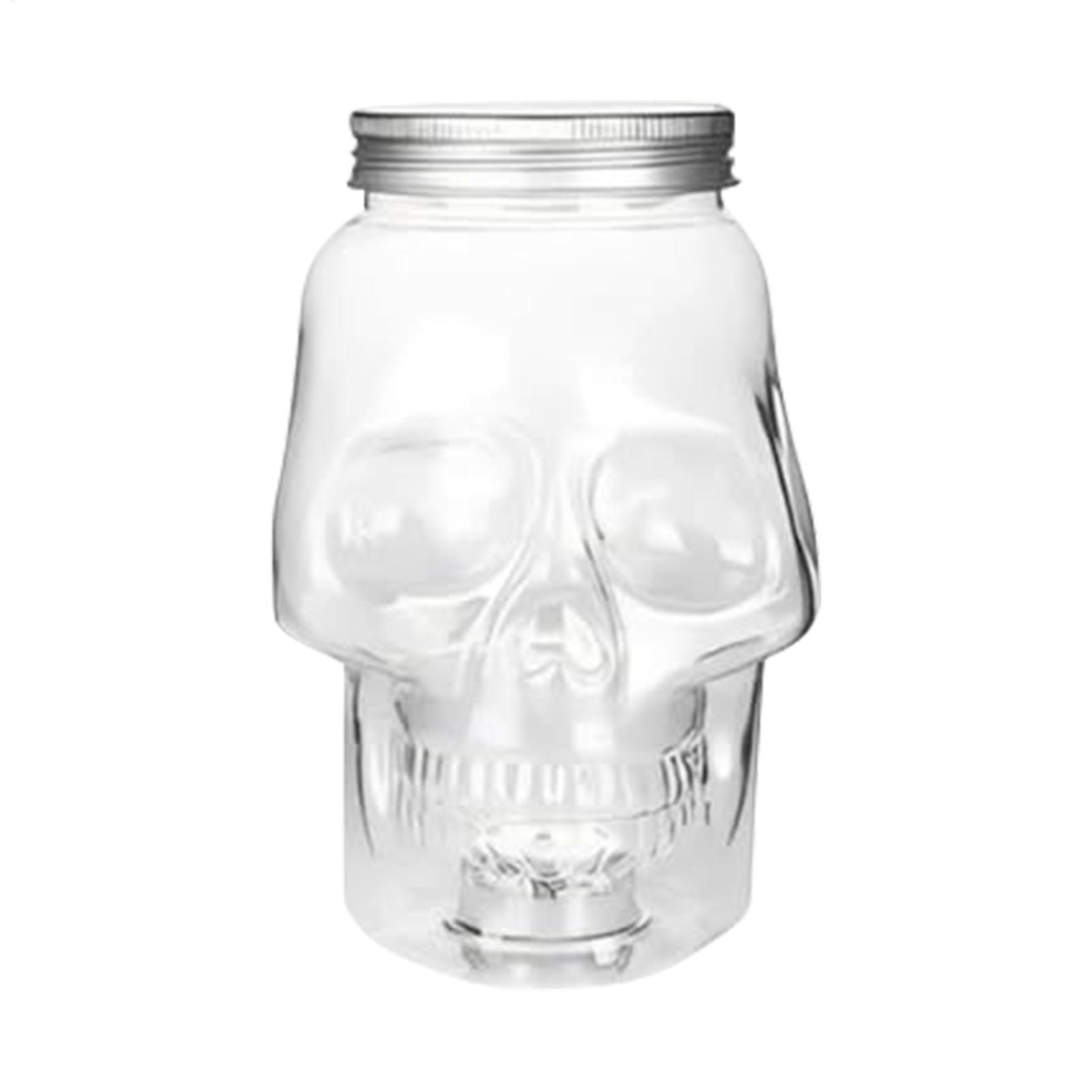 Camping Cooking Kids - 500ml/800ml Skull Jars Reusable Spooky Decor