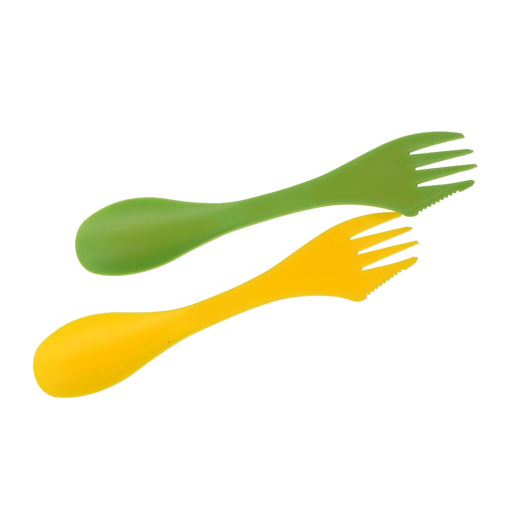 Camp Spork Set - Multi-functional Camping Spork Fork Cutlery Set
