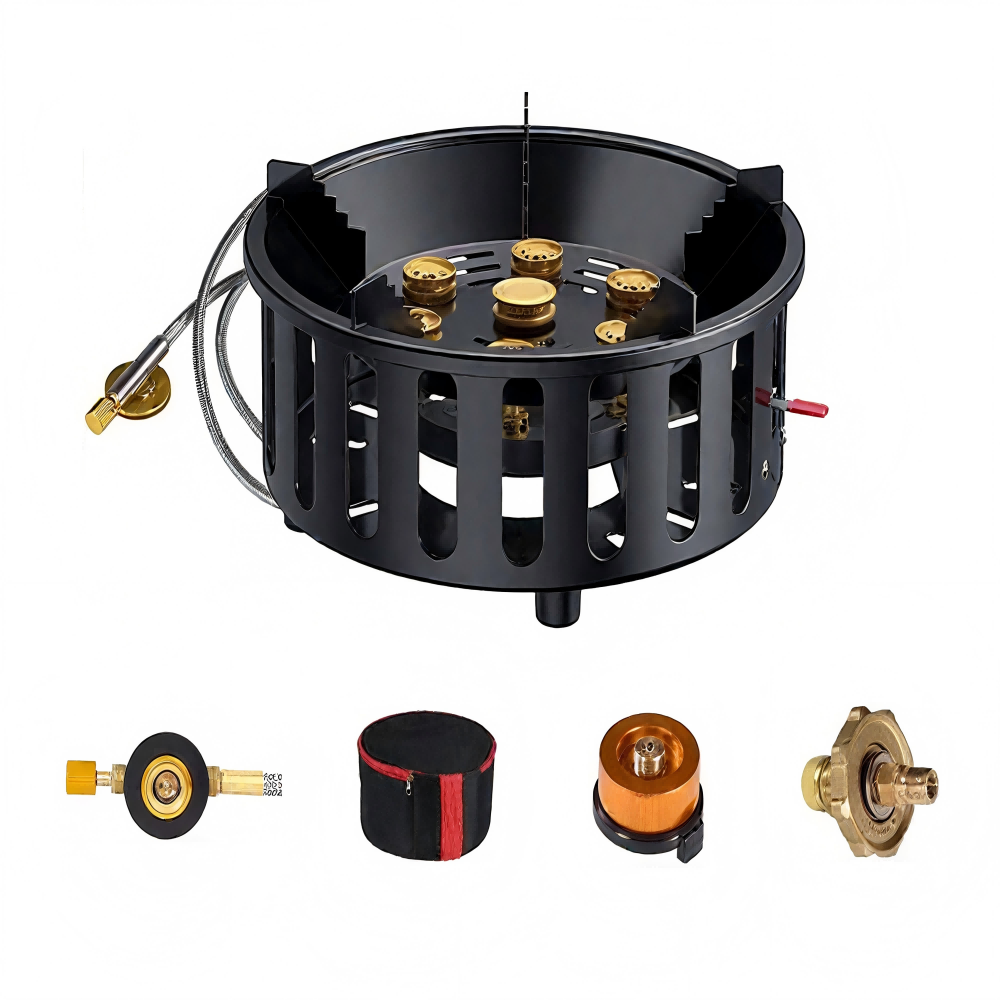 Camping Cooking Fire Stove - High-Power 7-Core 21000W Portable Camping Stove