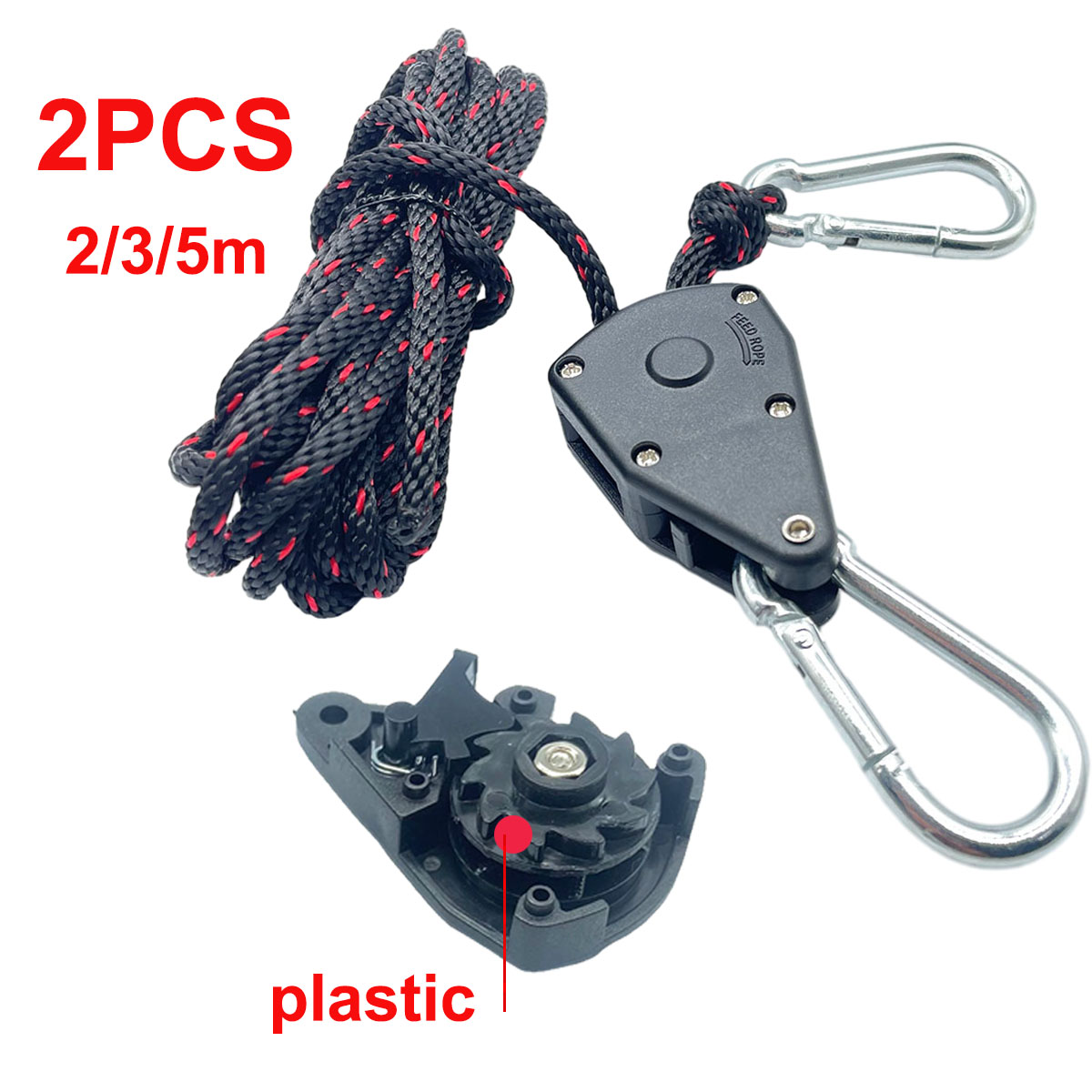 Camping Cooking Hanger - 4mm Camping Tent Tie Down Rope