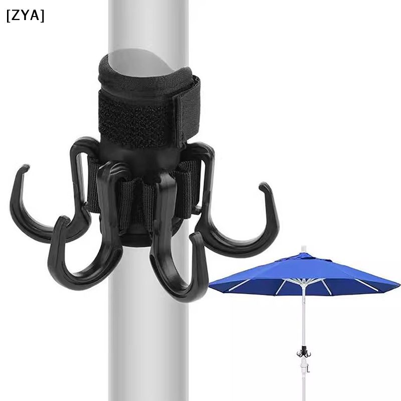 Camping Cooking Hanger - Durable Beach Umbrella Hanging Hook 6