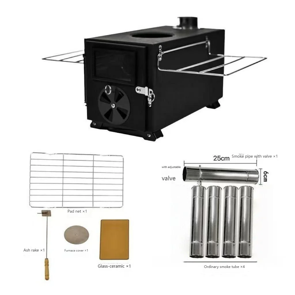 Camping Carbon Steel Wood-Burn - Camping Cooking Easy recension och pris