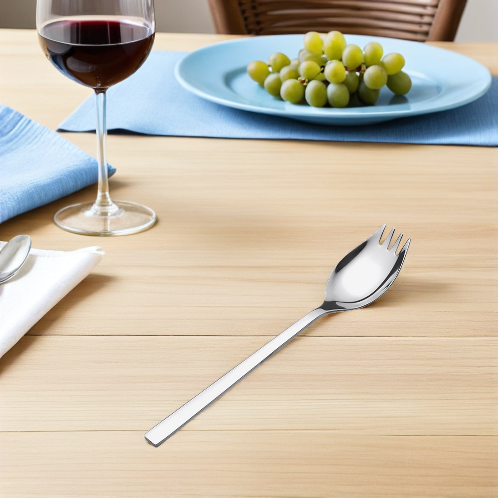 4Pcs Stainless Steel Salad Spo - Camp Spork Set recension och pris