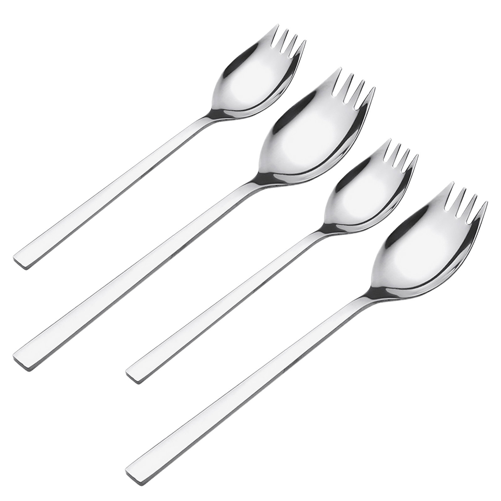 4Pcs Stainless Steel Salad Spo - Camp Spork Set recension och pris