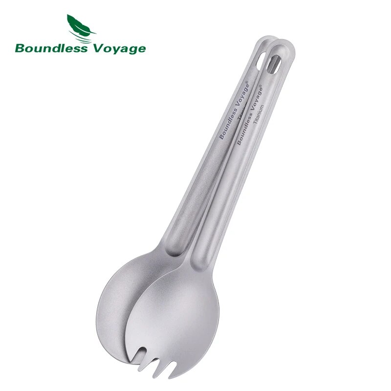 Boundless Voyage Titanium Cutl - Camp Spork Set recension och pris