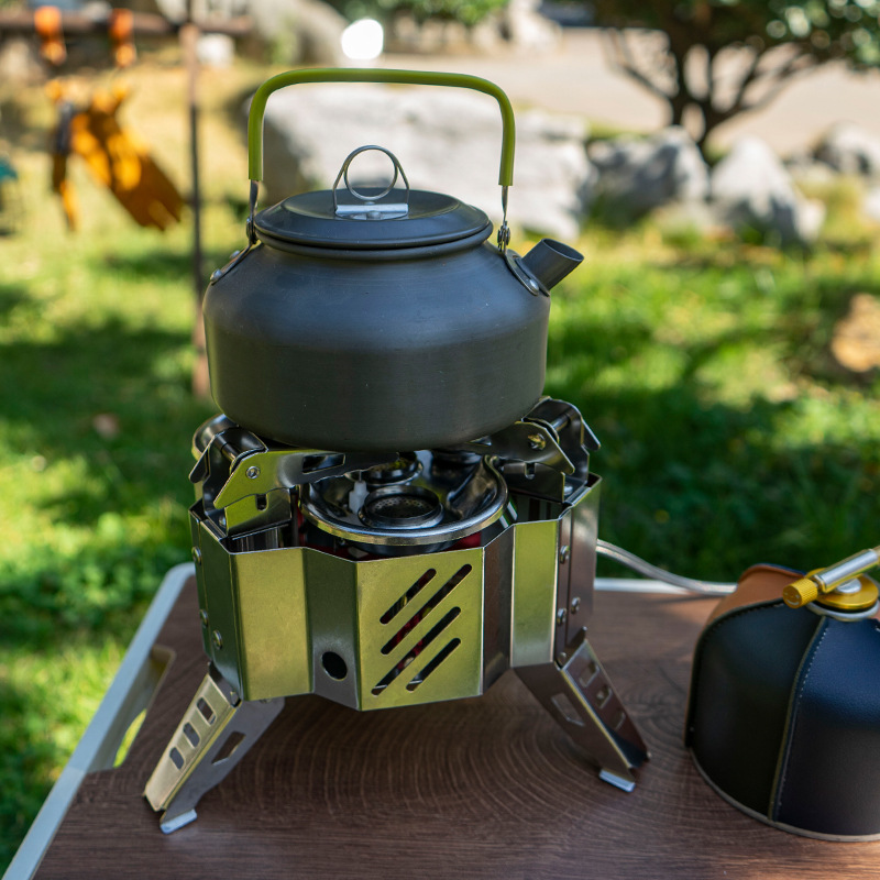 Portable High-power Gas Stove  - Camping Cooking Fire Stove recension och pris