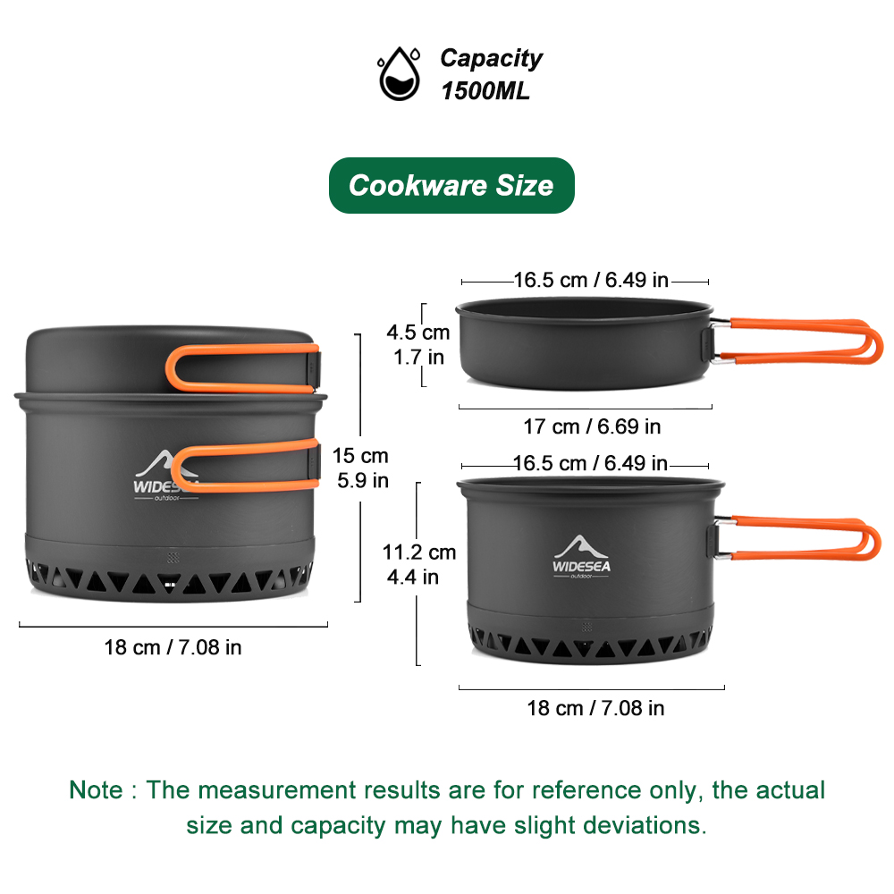 Camping Tableware Outdoor Cook - Camping Outdoor Cooking Set recension och pris