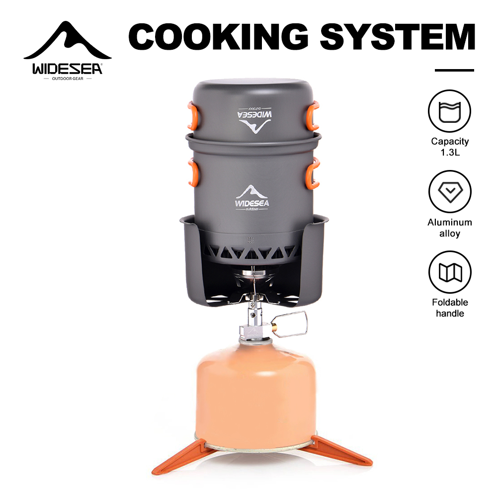 Widesea Portable Camping Stove - Camping Cooking All In One recension och pris