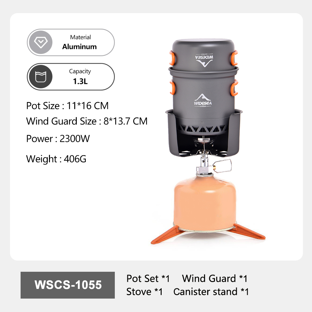 Widesea Portable Camping Stove - Camping Cooking All In One recension och pris