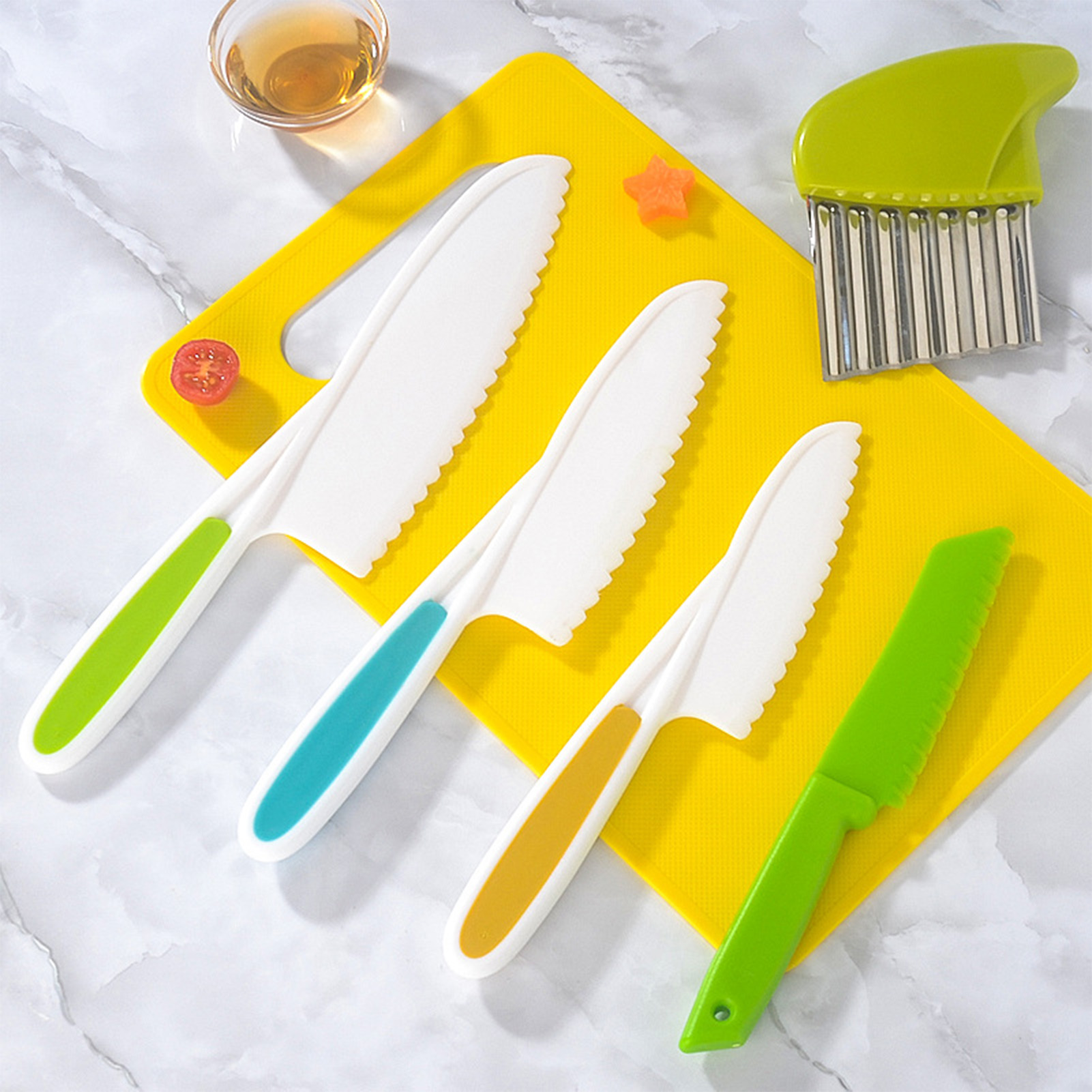 Plastic Kitchen Tools for Kids - Camping Cooking Kids recension och pris