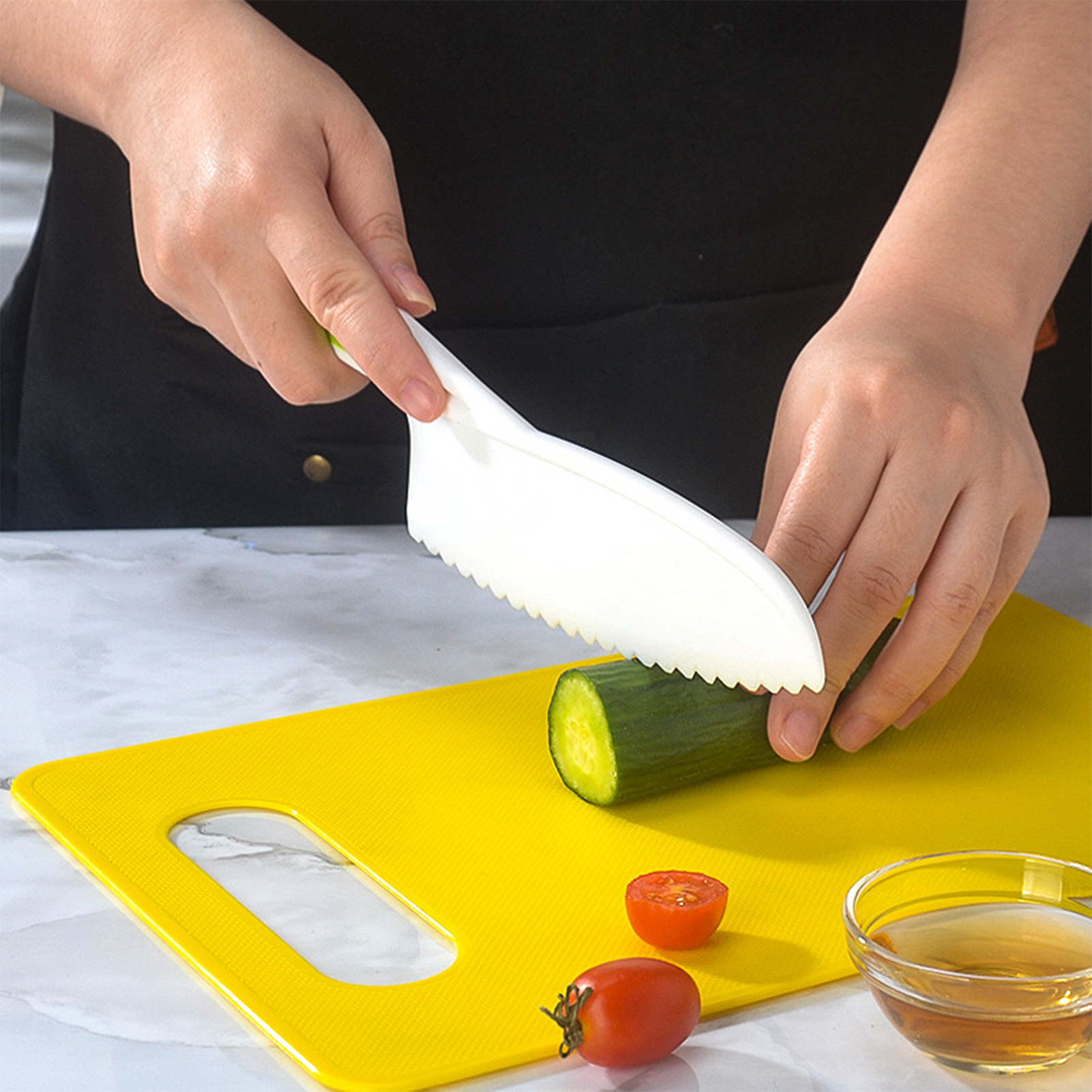 Plastic Kitchen Tools for Kids - Camping Cooking Kids recension och pris