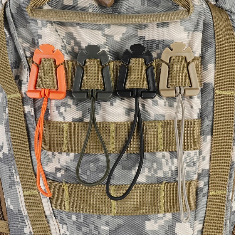 Backpack Buckle Clamp Carabine - Camping Cooking Hanger recension och pris