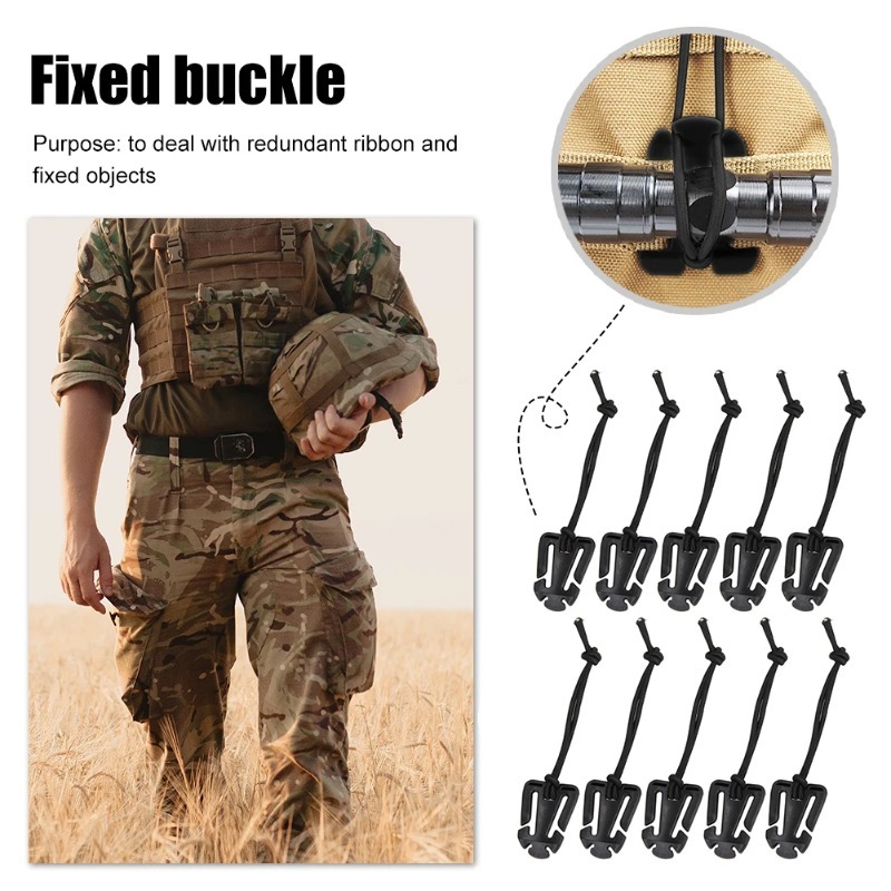 Backpack Buckle Clamp Carabine - Camping Cooking Hanger recension och pris