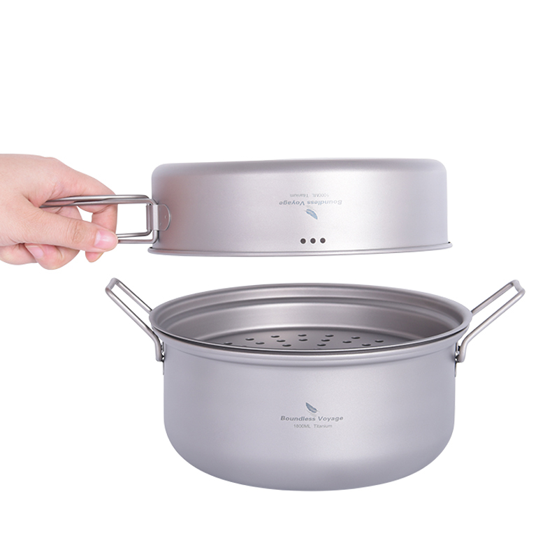 Boundless Voyage Titanium Stea - Camping Outdoor Cooking Set recension och pris