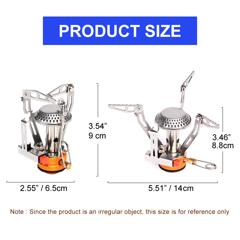 Widesea One-Piece Gas Stove 35 - Camping Cooking Easy recension och pris