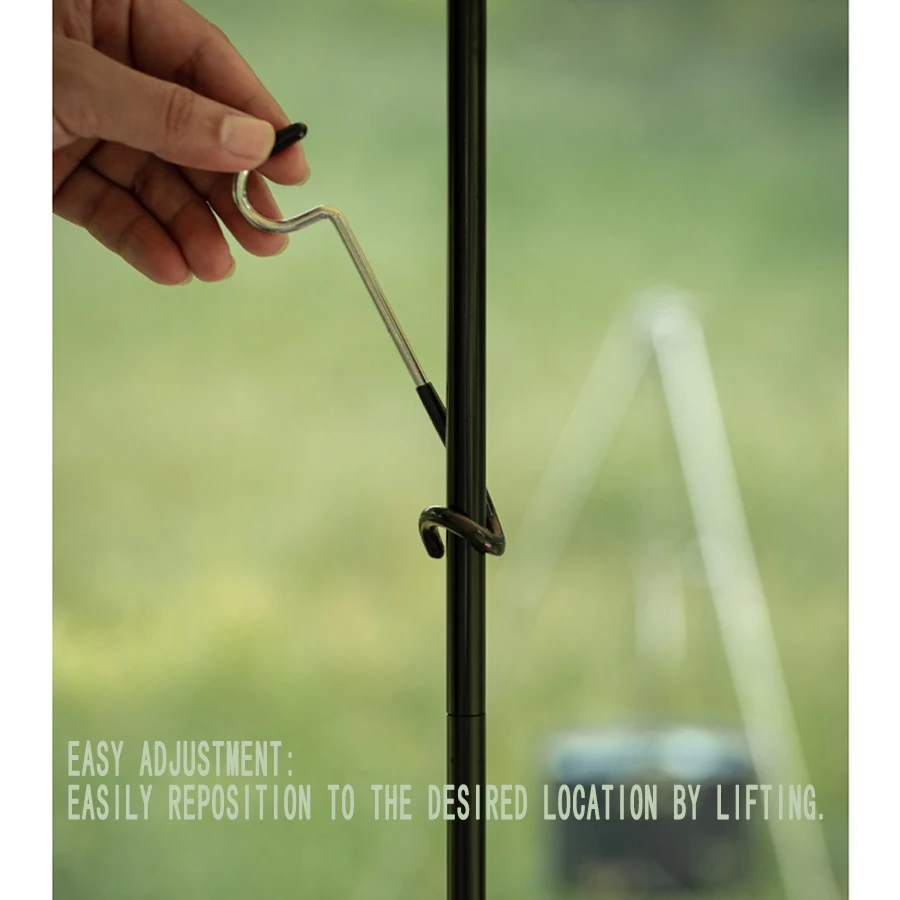 Outdoor Camping Light Hook Sta - Camping Cooking Hanger recension och pris