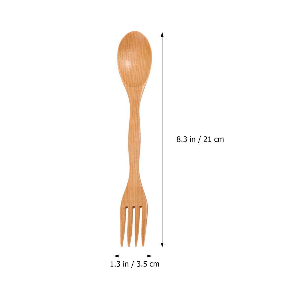2Pcs Kids Spork Set Bamboo Spo - Camp Spork Set recension och pris