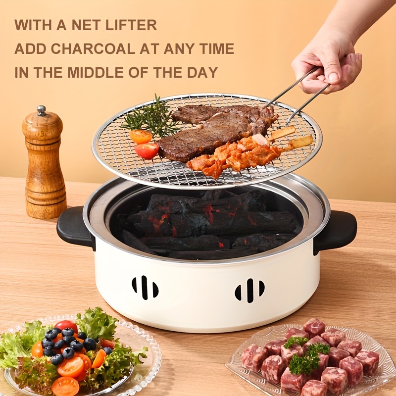 1pcs Portable Barbecue Stove V - Camping Cooking Cupboard recension och pris