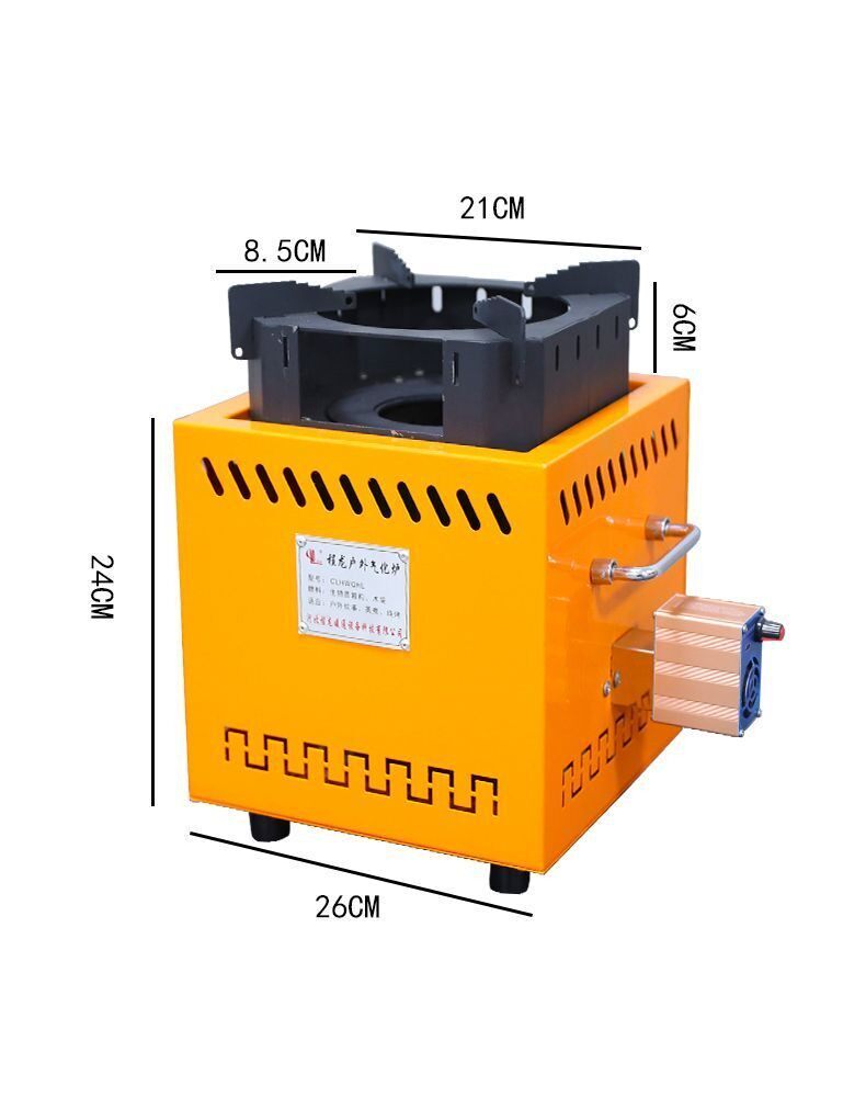 Thickened gasifier Fire wood s - Camping Cooking Fire Stove recension och pris