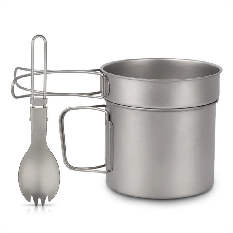 Lixada Ultralight Titanium Coo - Camp Spork Set recension och pris
