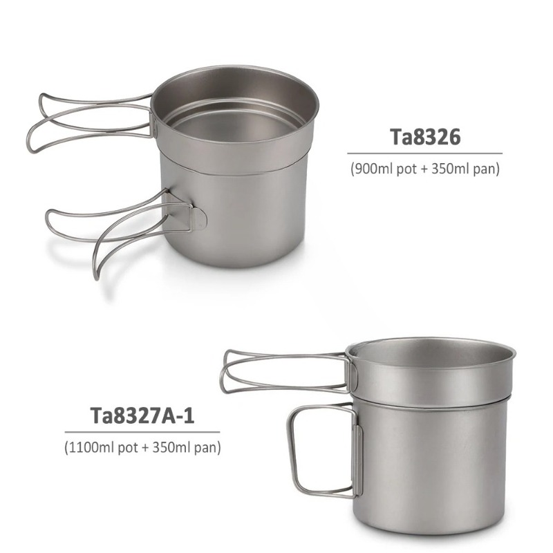 Lixada Ultralight Titanium Coo - Camp Spork Set recension och pris