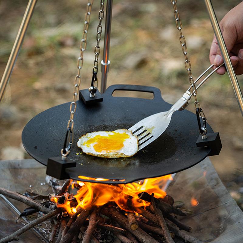 Camping Tripod For Cooking Out - Camping Cooking Fire Stove recension och pris