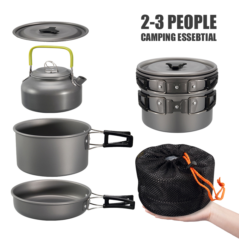 WESTTUNE Camping Cookware Kit  - Camping Outdoor Cooking Set recension och pris