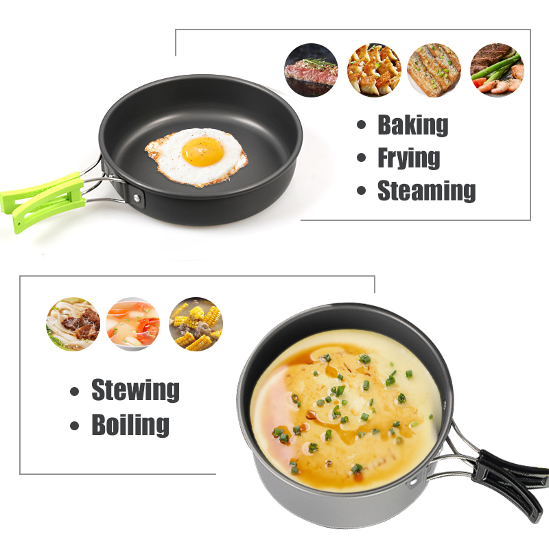 WESTTUNE Camping Cookware Kit  - Camping Outdoor Cooking Set recension och pris