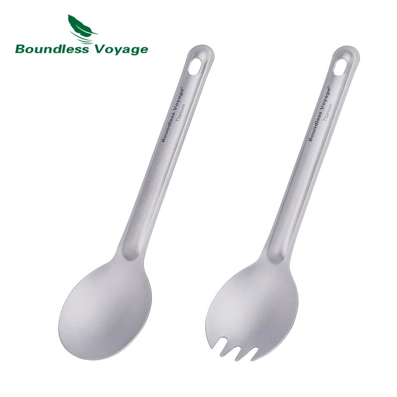 Boundless Voyage Titanium Cutl - Camp Spork Set recension och pris