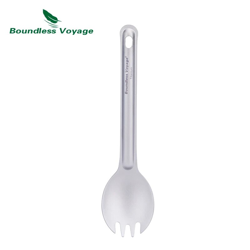 Boundless Voyage Titanium Cutl - Camp Spork Set recension och pris