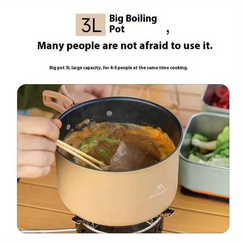 Mountainhiker new set pot kett - Camping Cooking Cupboard recension och pris