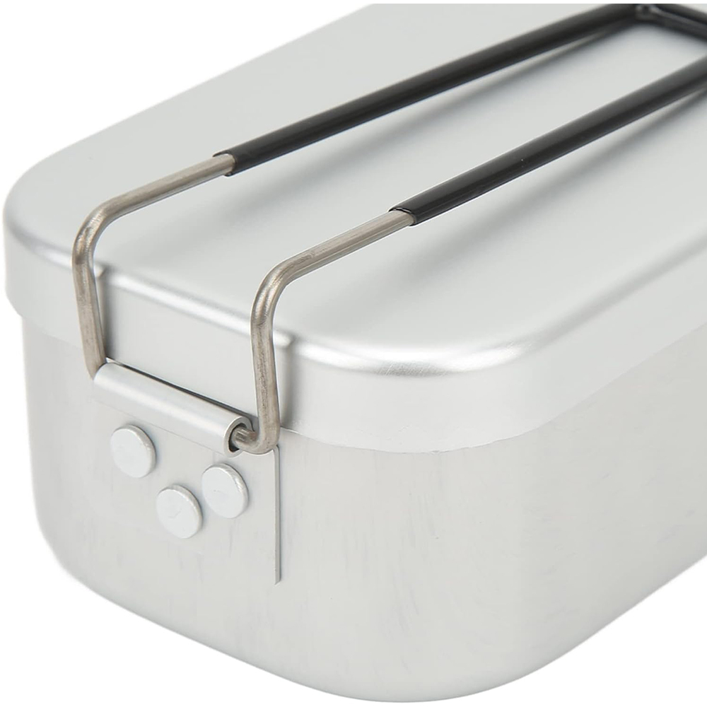 800ML Aluminum Lunch Boxes Out - Camping Outdoor Cooking Set recension och pris