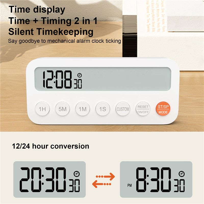 PORK-2X Digital Kitchen Timer  - Camping Cooking Kids recension och pris
