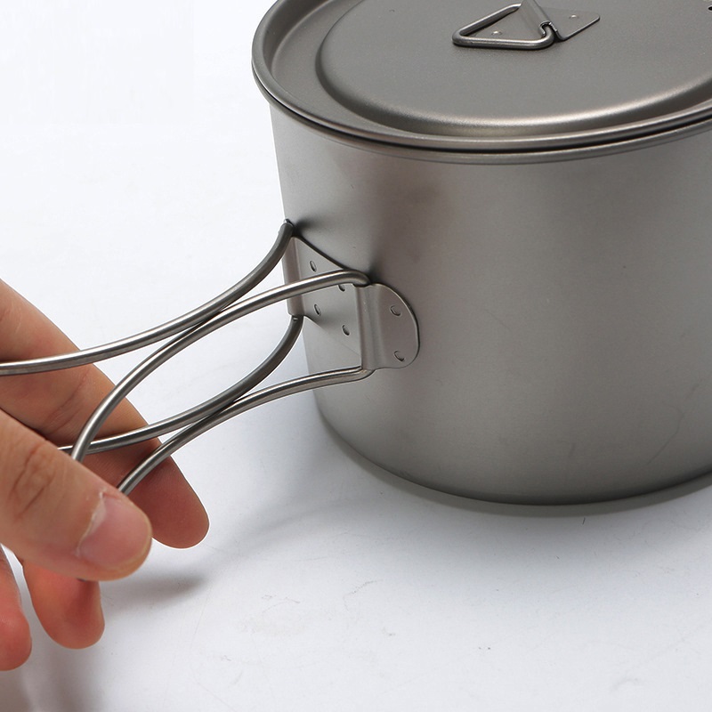 Outdoor Picnic Titanium Cookin - Camping Cooking Pots And Pans recension och pris