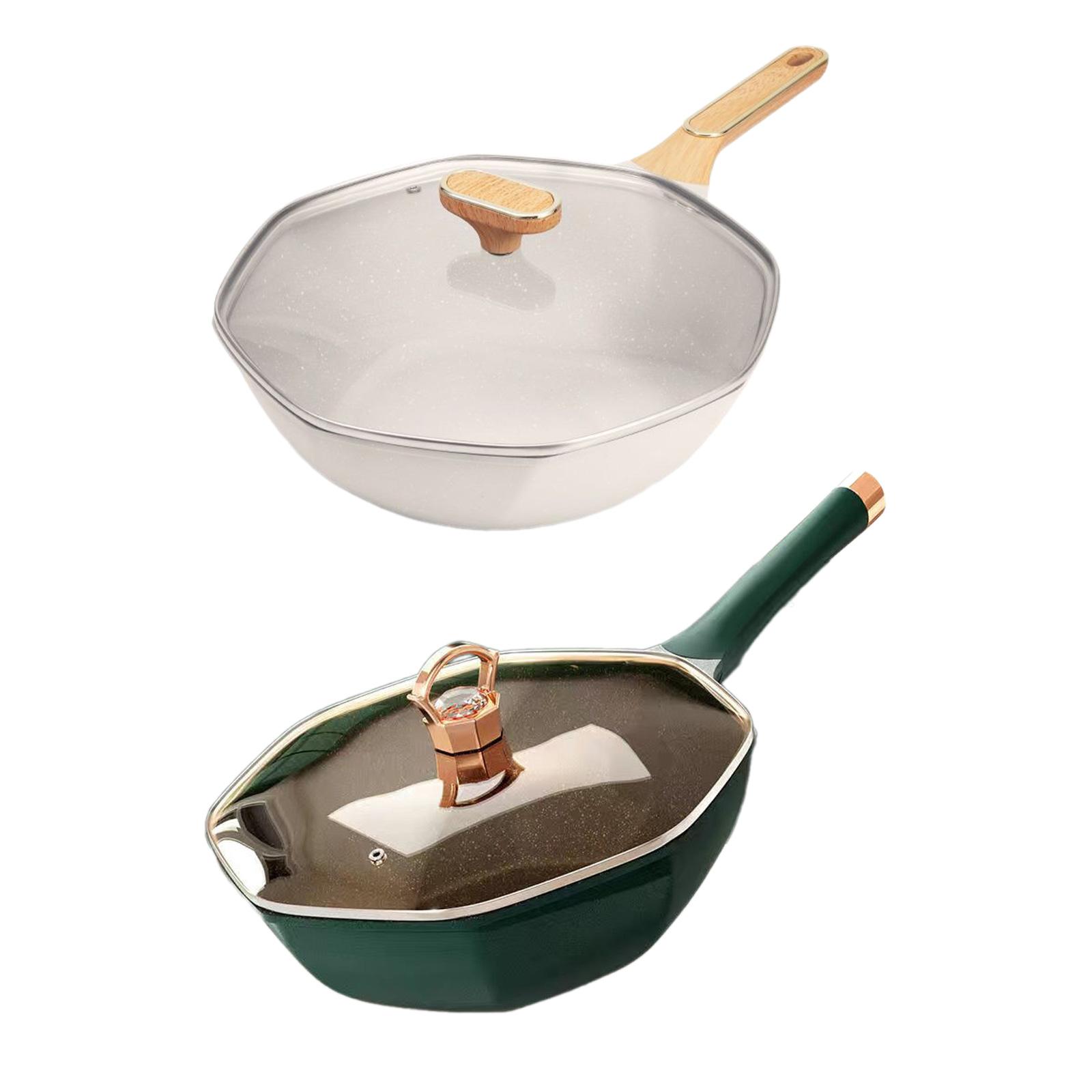 Octagonal Frying Pan with Lid  - Camping Cooking Easy recension och pris