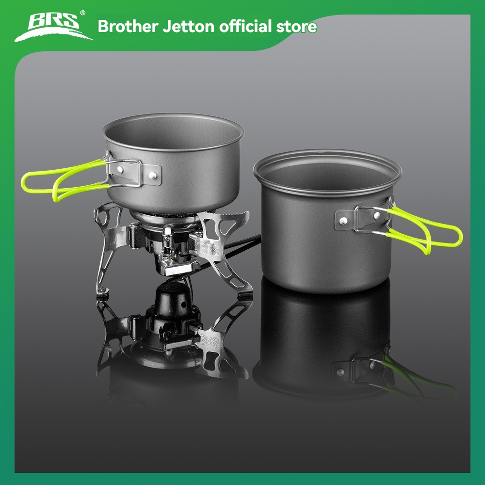 BRS-T15A Camping Cookware Mess - Camping Outdoor Cooking Set recension och pris