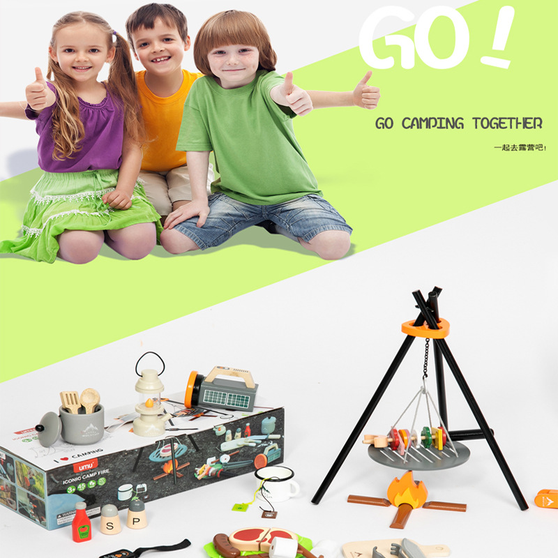 Educational Toy for Kids Funny - Camping Cooking Kids recension och pris