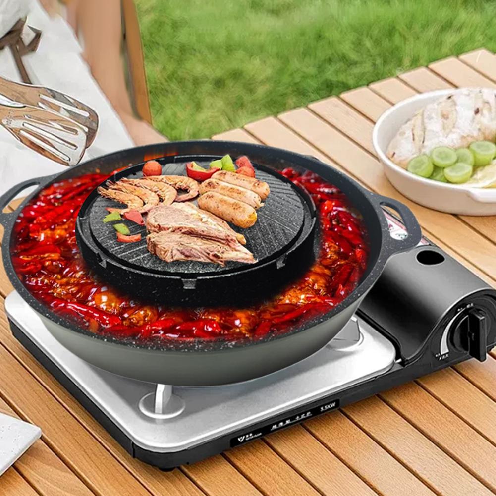 Korean Cassette Grill Pan Non- - Camping Cooking Cupboard recension och pris