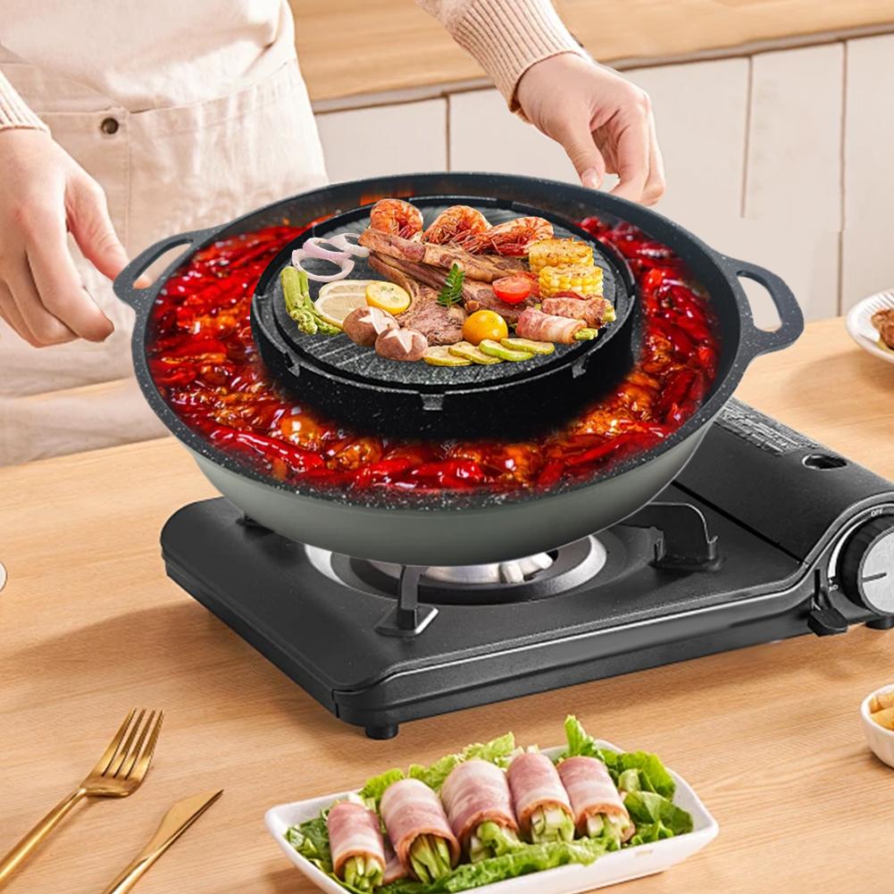 Korean Cassette Grill Pan Non- - Camping Cooking Cupboard recension och pris