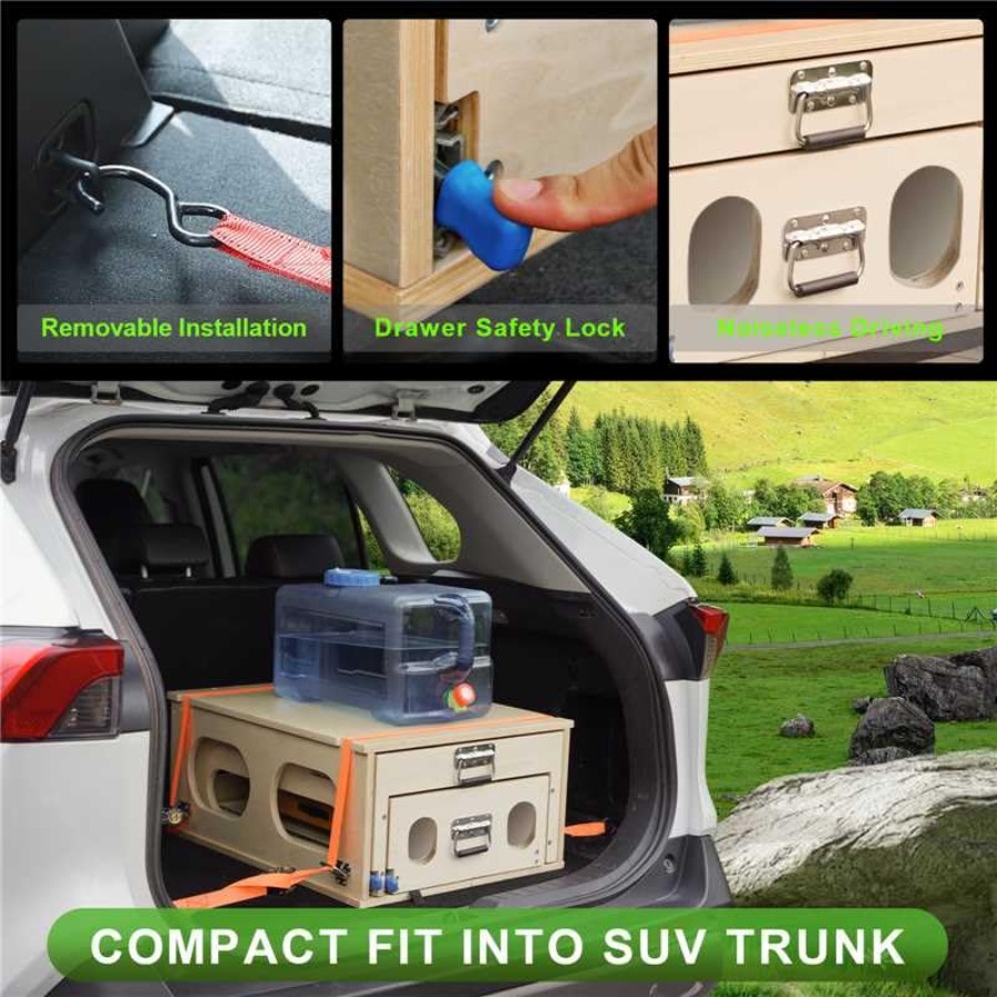 Overland Kitchen Slide-Out Sys - Camping Cooking All In One recension och pris