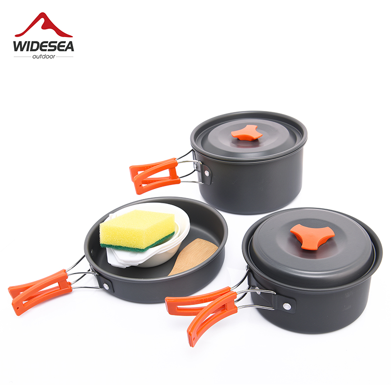 Widesea Camping Outdoor Cookwa - Camping Cooking All In One recension och pris