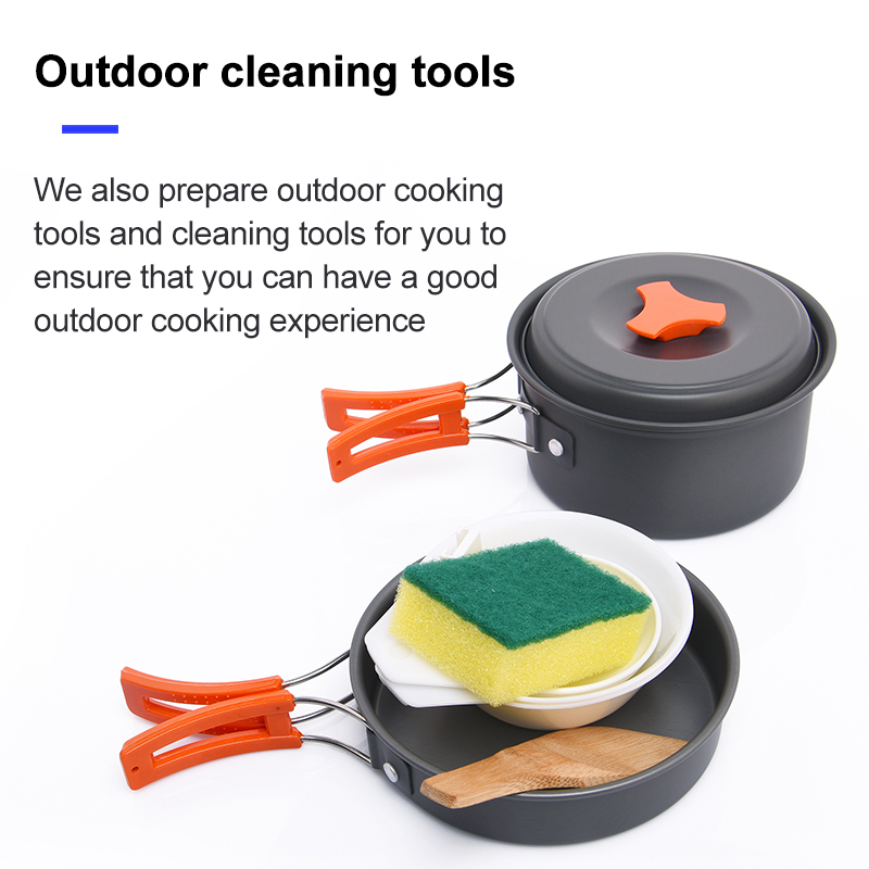 Widesea Camping Outdoor Cookwa - Camping Cooking All In One recension och pris