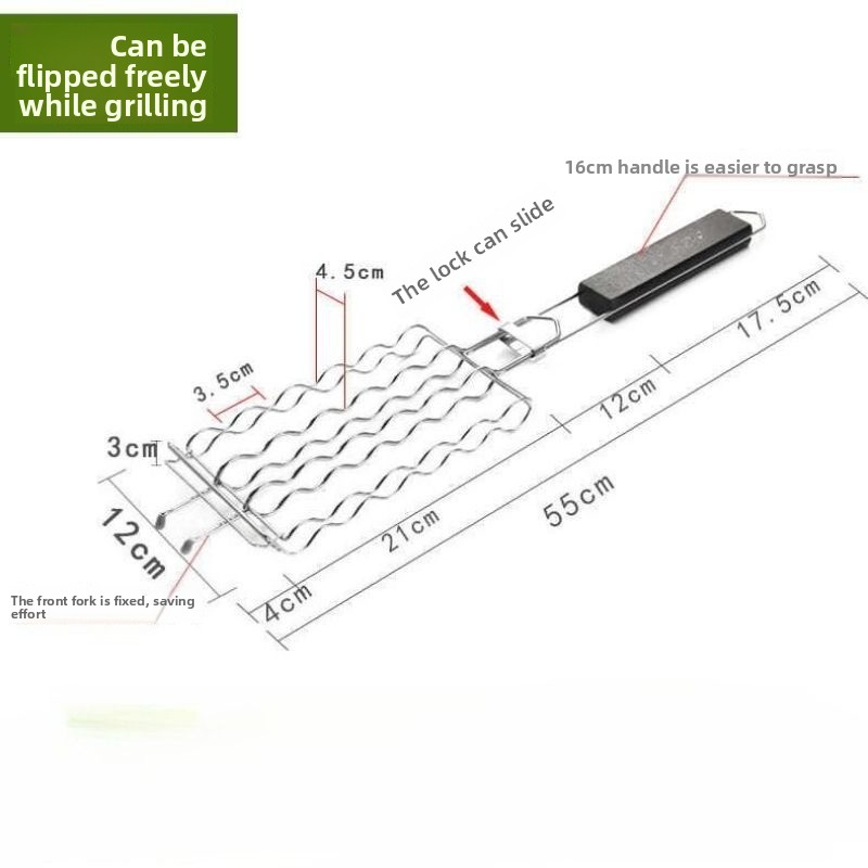 Portable Camping BBQ Grill Com - Camping Cooking Easy recension och pris