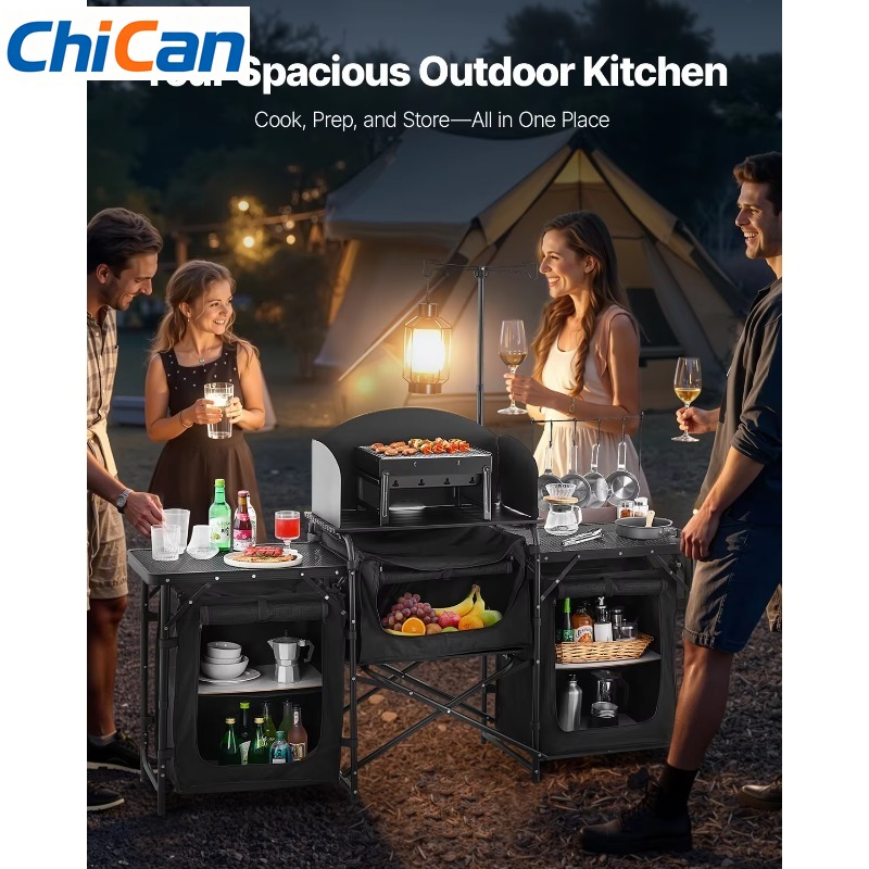 【Hot】VEVOR Camping Kitchen Tab - Camping Cooking Cupboard recension och pris
