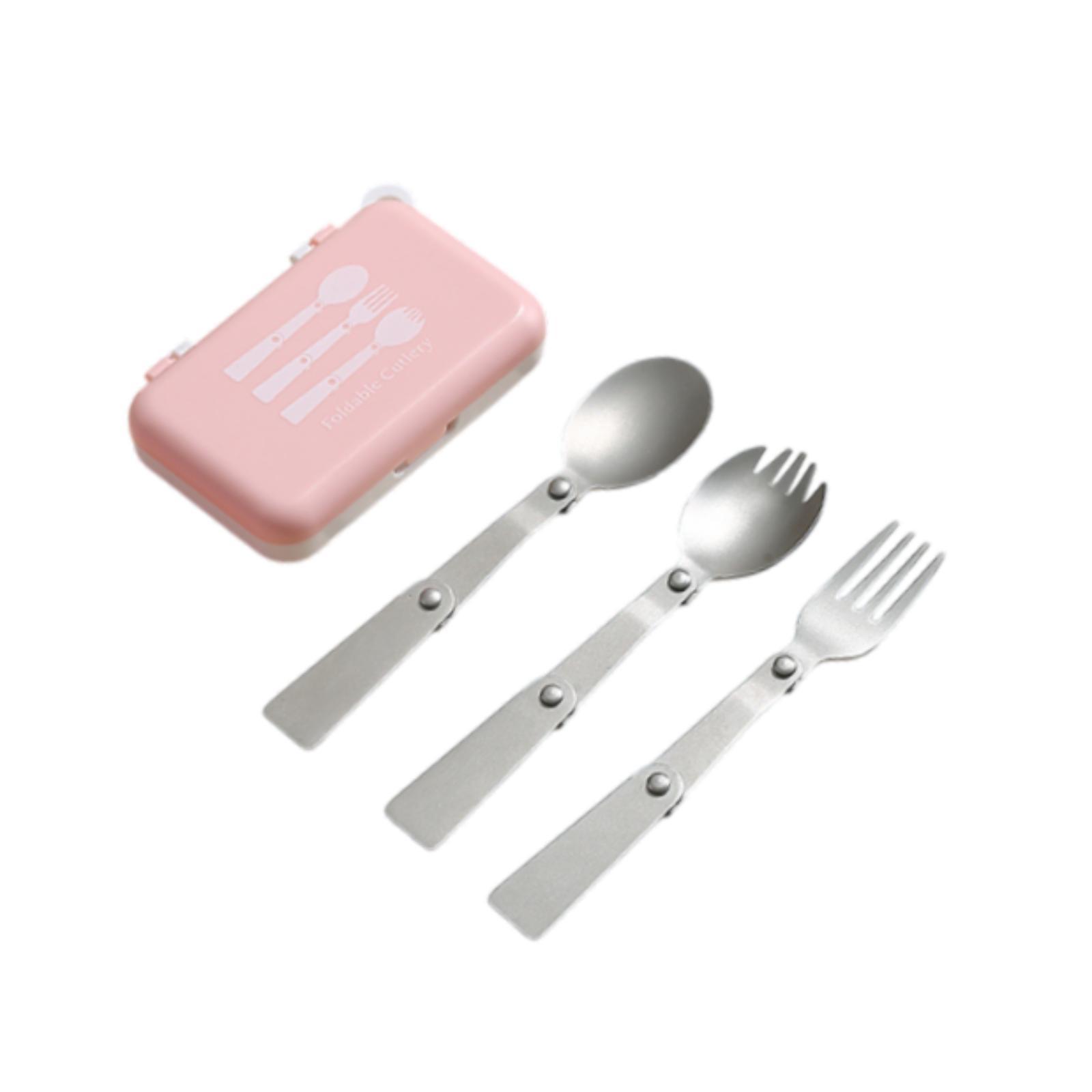 Camping Cutlery Set Folded For - Camp Spork Set recension och pris