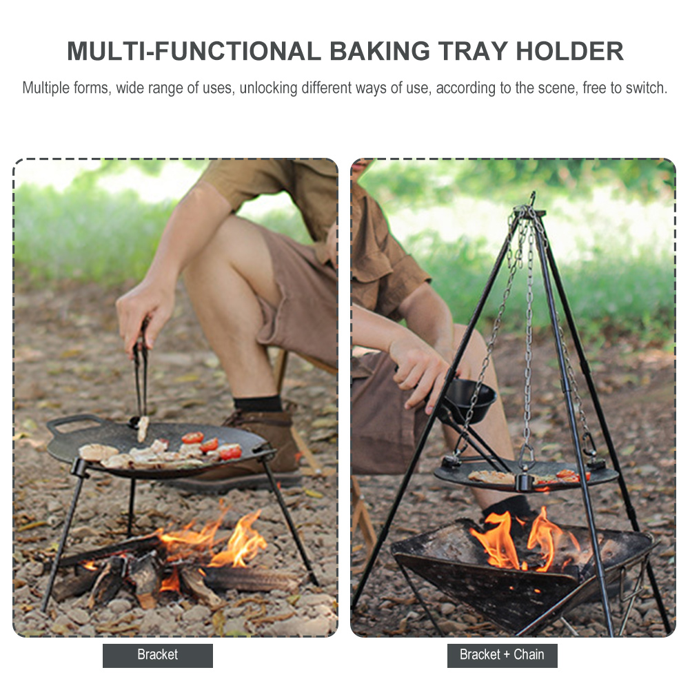 Barbecue Tray Support Adjustab - Camping Cooking Cupboard recension och pris