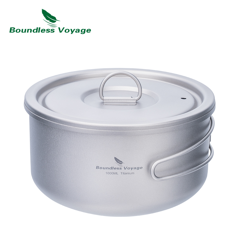 Boundless Voyage Titanium Camp - Camping Cooking Pots And Pans recension och pris